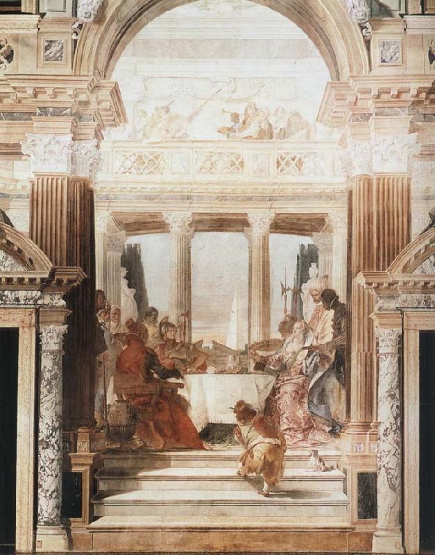 Giovanni Battista Tiepolo Cleopatra-s Banquet China oil painting art